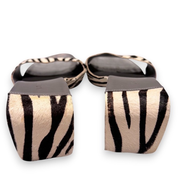 United Nude Mobius 2.5 Sandals – Zebra Pony Hair – Size 39 - Picture 6 of 7